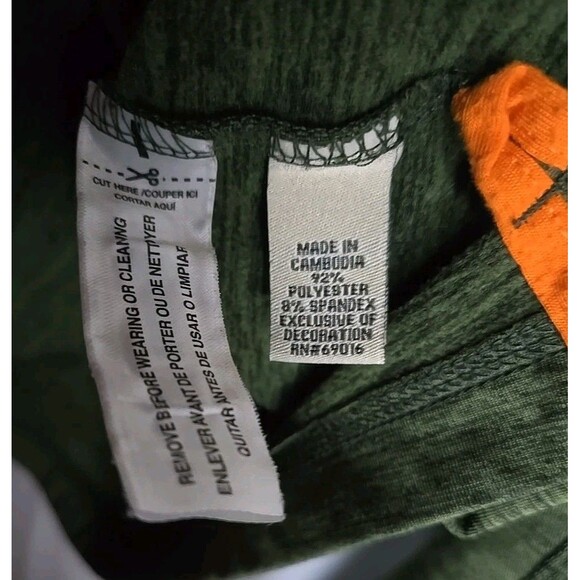 Ruff Hewn Adventure Tech Long Sleeve Shirt, Outdoor ¼ Zip Sz Large, Hunter Green - Picture 5 of 8